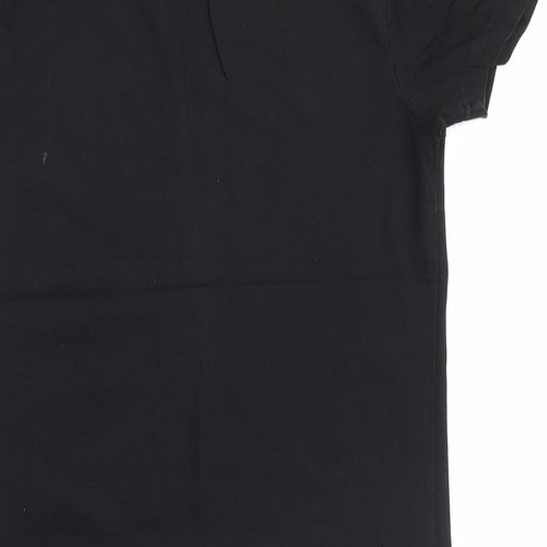 Primark Boys Black   Basic T-Shirt Size 10-11 Years  - manhatten