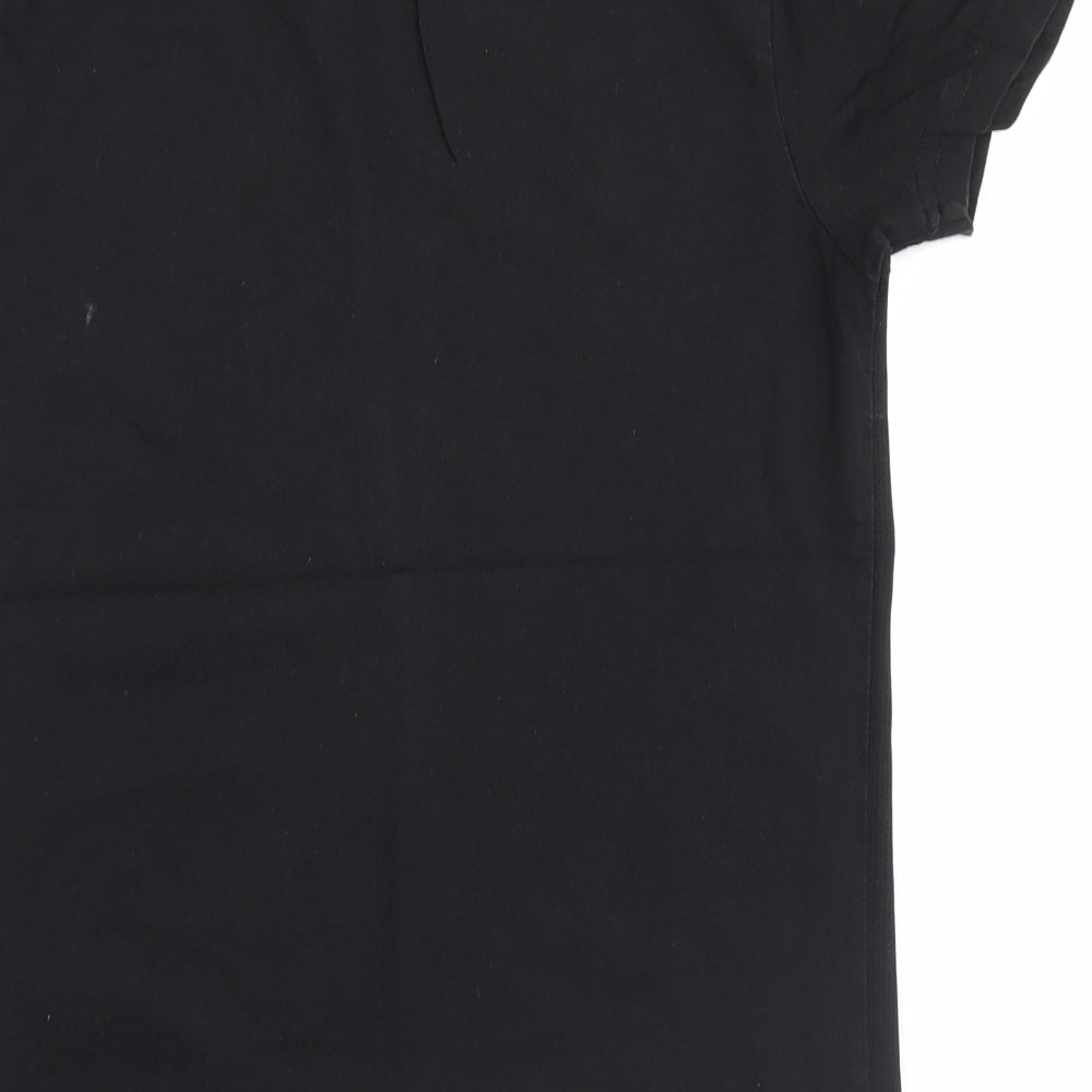 Primark Boys Black   Basic T-Shirt Size 10-11 Years  - manhatten