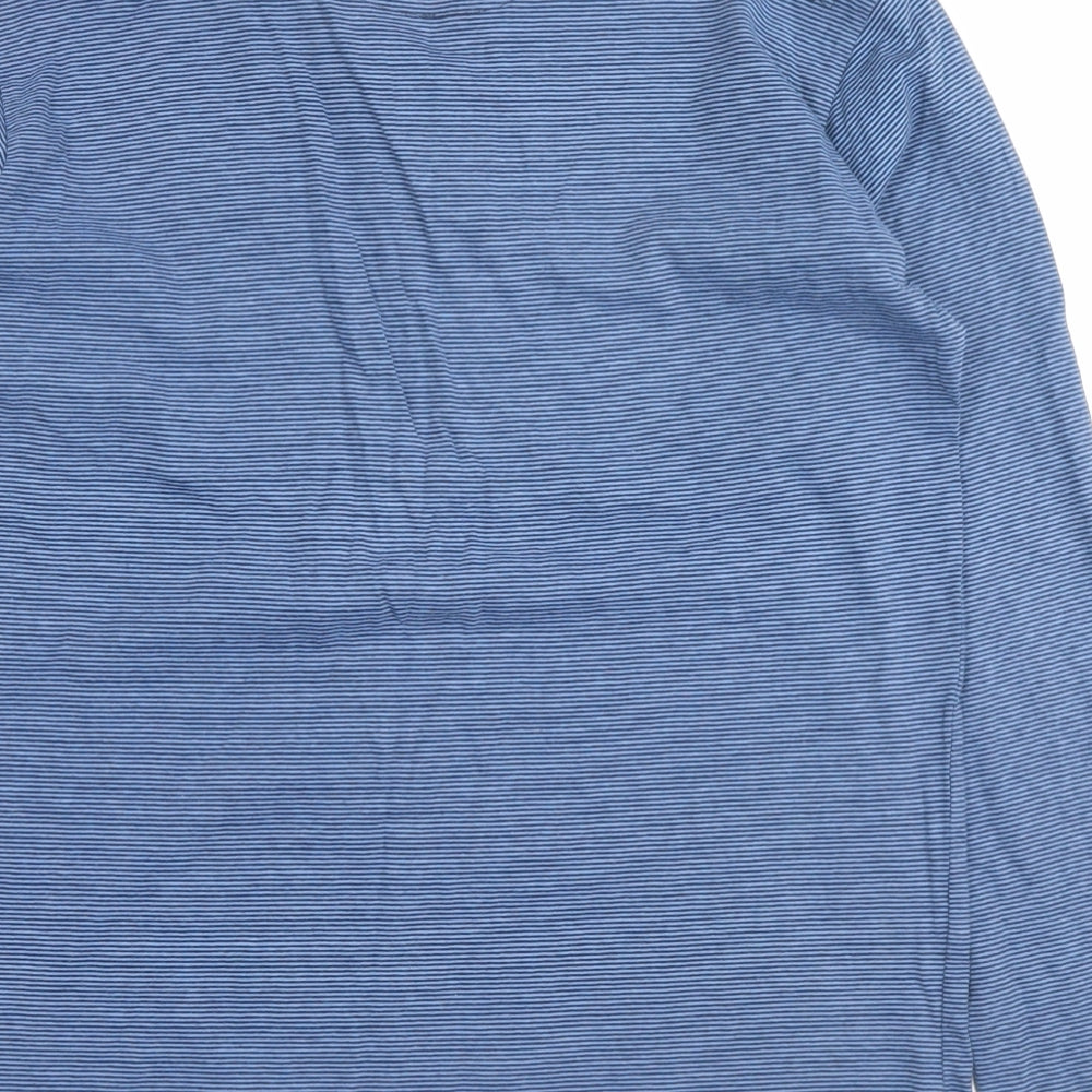 George Boys Blue Striped  Pullover Sweatshirt Size 13-14 Years