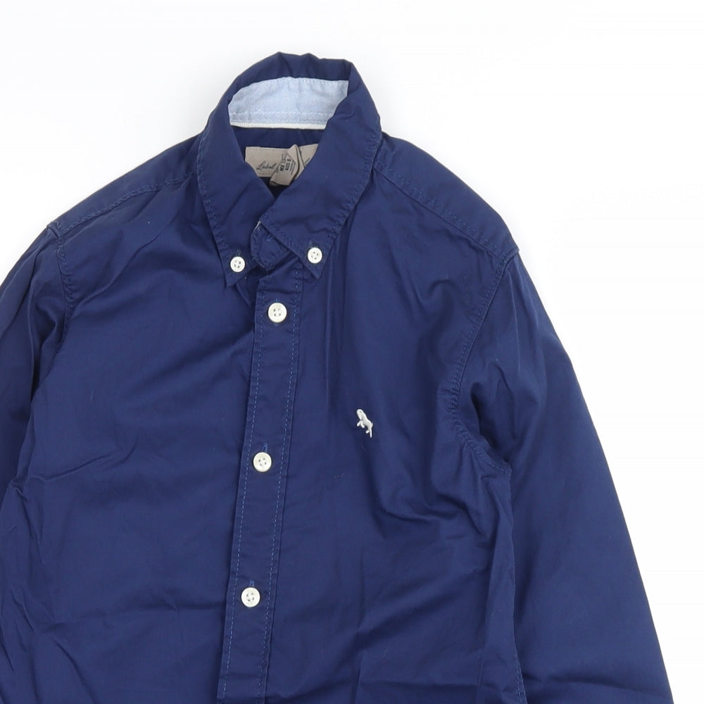l.o.g.g. Boys Blue   Basic Button-Up Size 8-9 Years