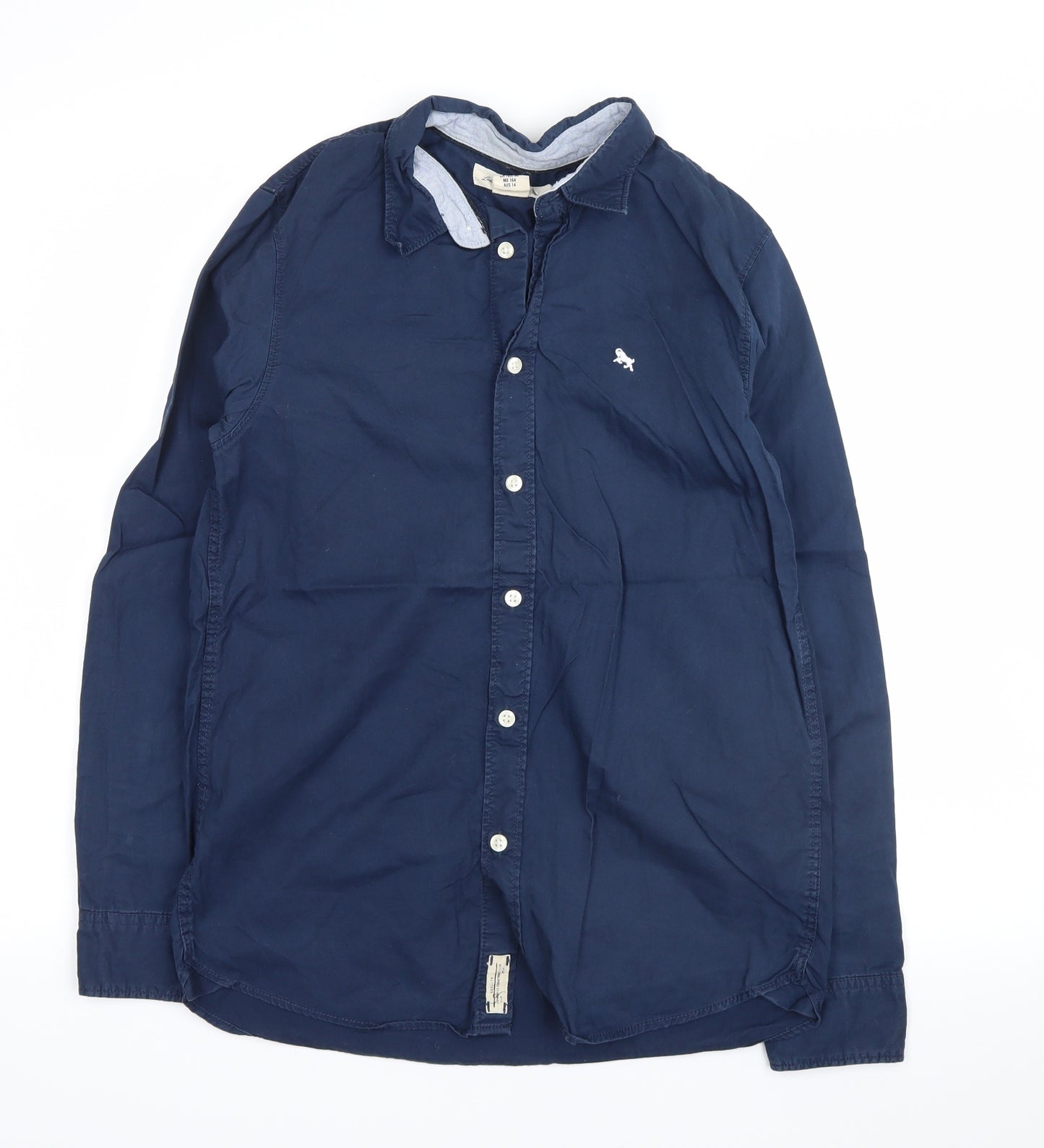 l.o.g.g. Boys Blue   Basic Button-Up Size 13-14 Years