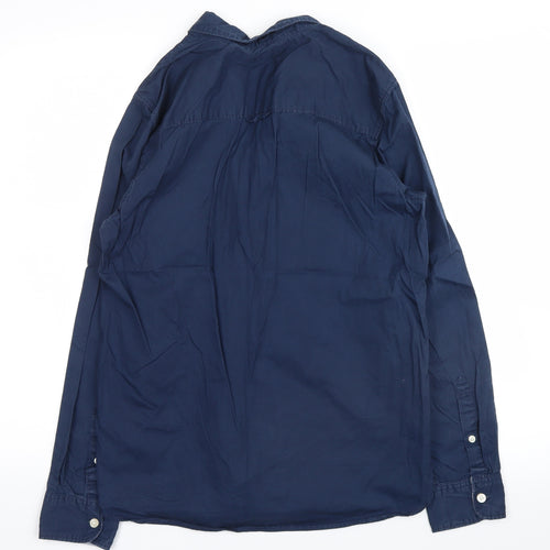 l.o.g.g. Boys Blue   Basic Button-Up Size 13-14 Years