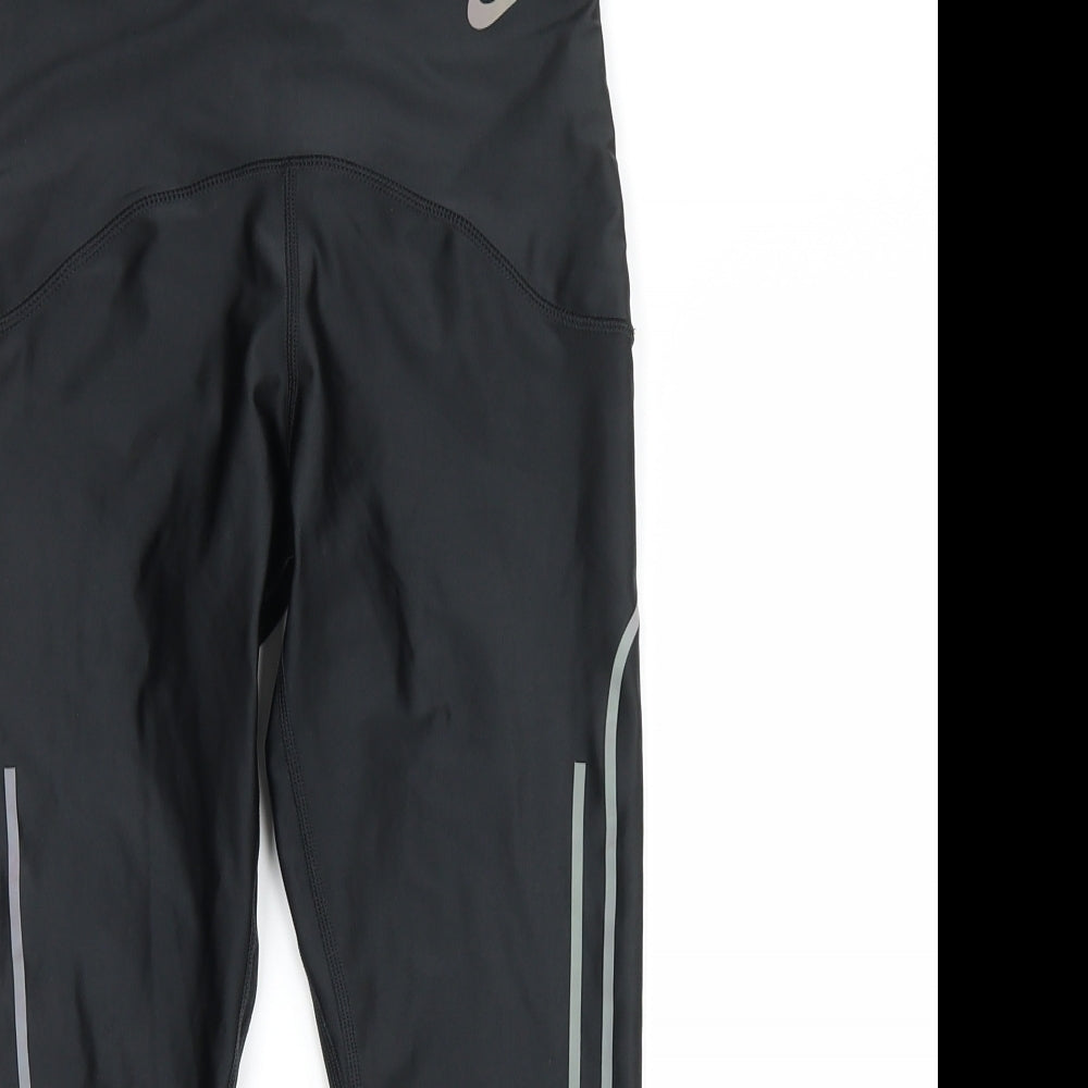 Nike Womens Black   Cropped Leggings Size XS