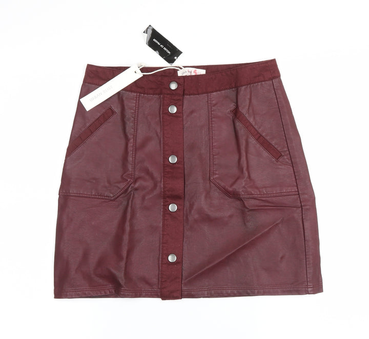 urban bliss Womens Red   Straight & Pencil Skirt Size 10