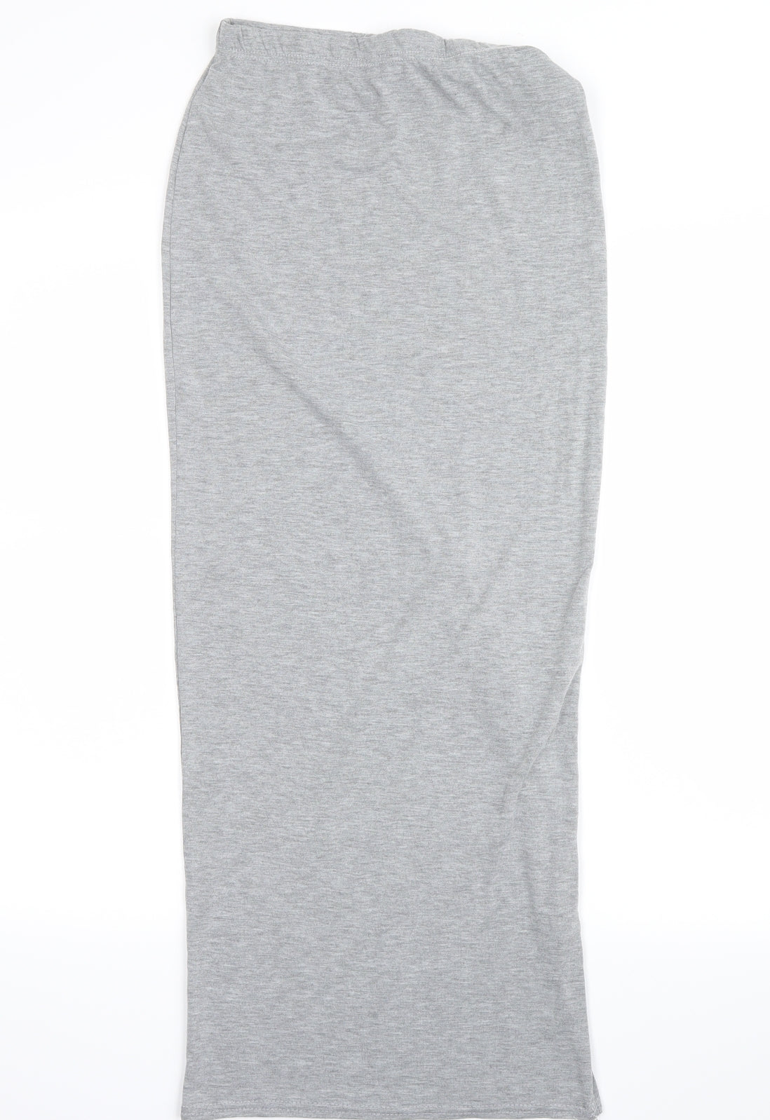 PRETTYLITTLETHING Womens Grey   A-Line Skirt Size 8