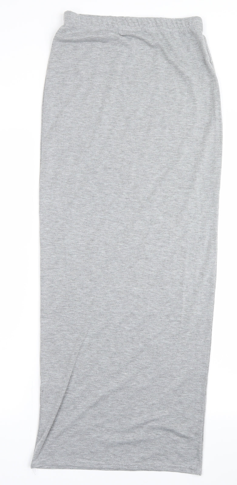 PRETTYLITTLETHING Womens Grey   A-Line Skirt Size 8