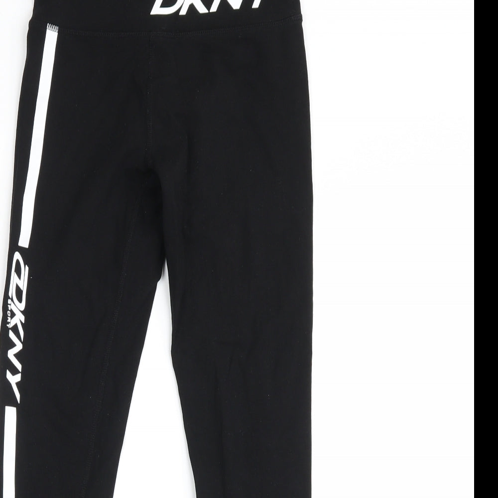 DKNY Womens Black   Jogger Leggings Size XS