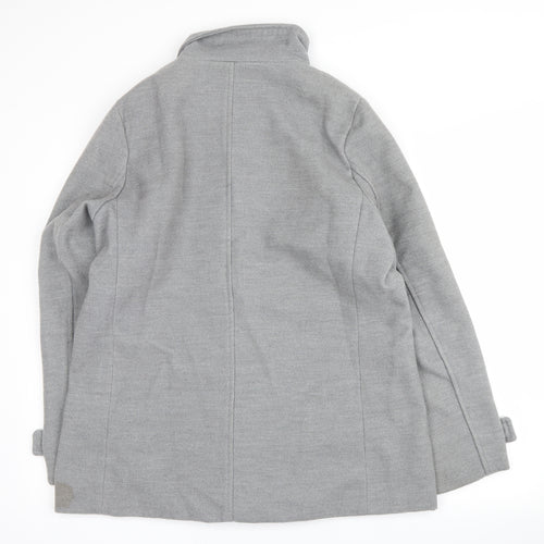 atmosphre Womens Grey   Trench Coat Coat Size 16