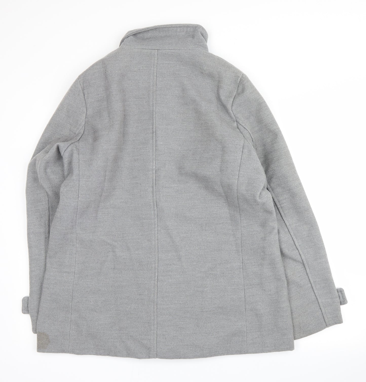 atmosphre Womens Grey   Trench Coat Coat Size 16