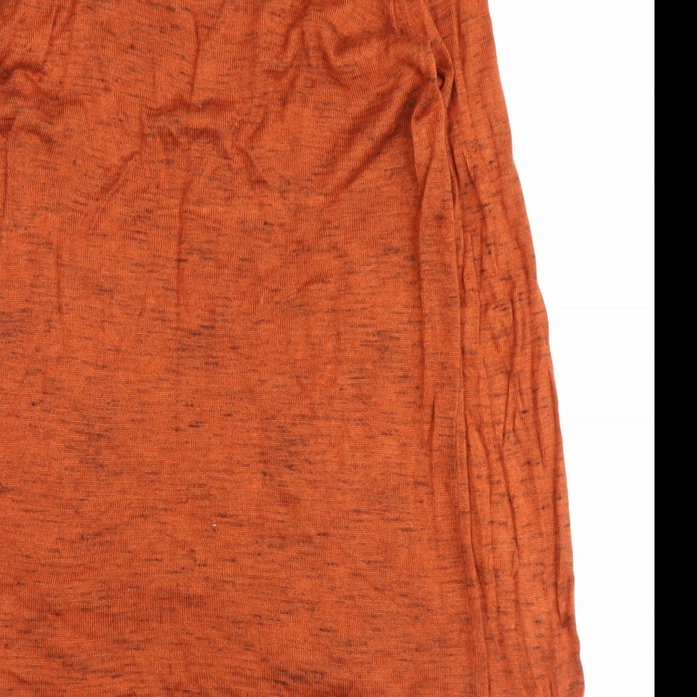 hobbes Womens Orange   Cardigan Jumper Size S