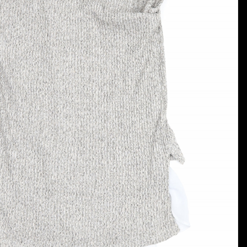 Green Envelope Womens Grey   Pullover Jumper Size S