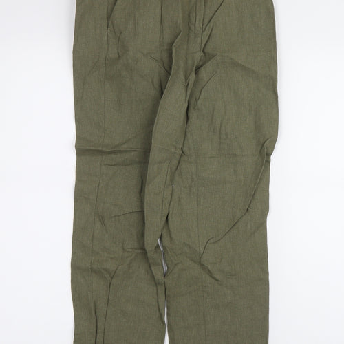 H&M Womens Green   Trousers  Size 6