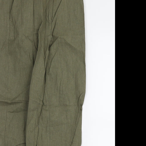 H&M Womens Green   Trousers  Size 6