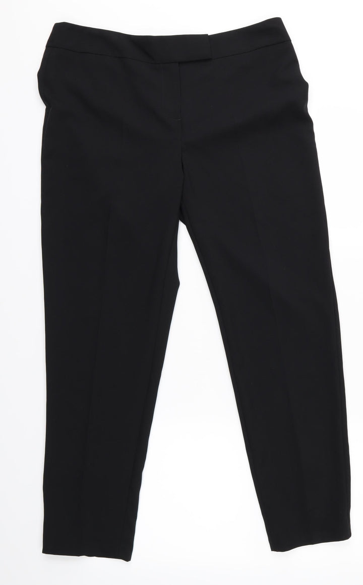 George Womens Black   Dress Pants Trousers Size 14 L28 in