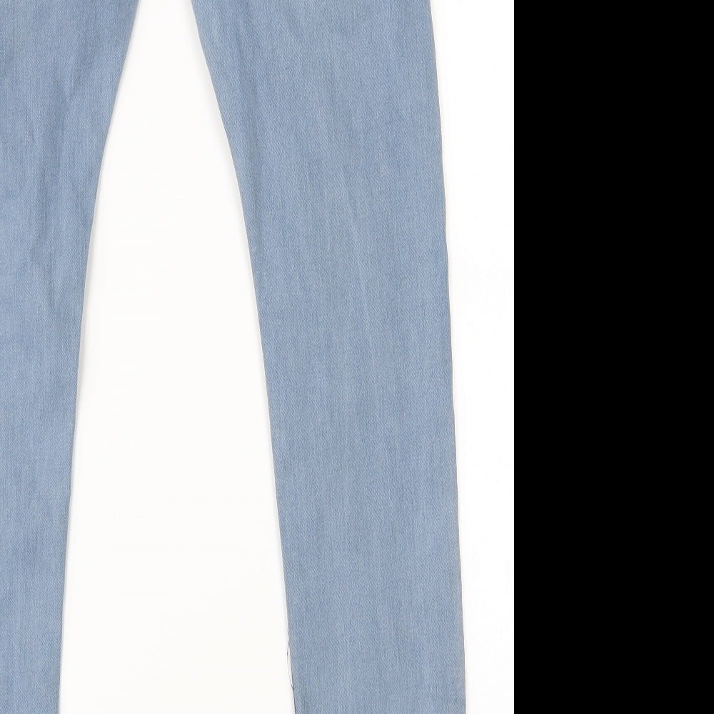Topman Mens Blue   Skinny Jeans Size 32 L32 in
