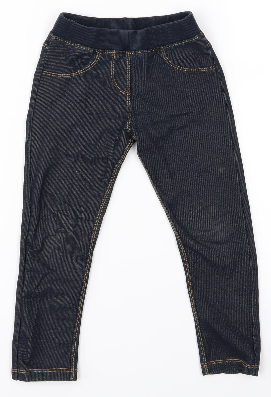 Nutmeg Girls Blue   Jegging Trousers Size 3-4 Years