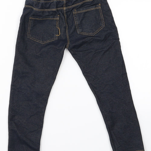 Nutmeg Girls Blue   Jegging Trousers Size 3-4 Years