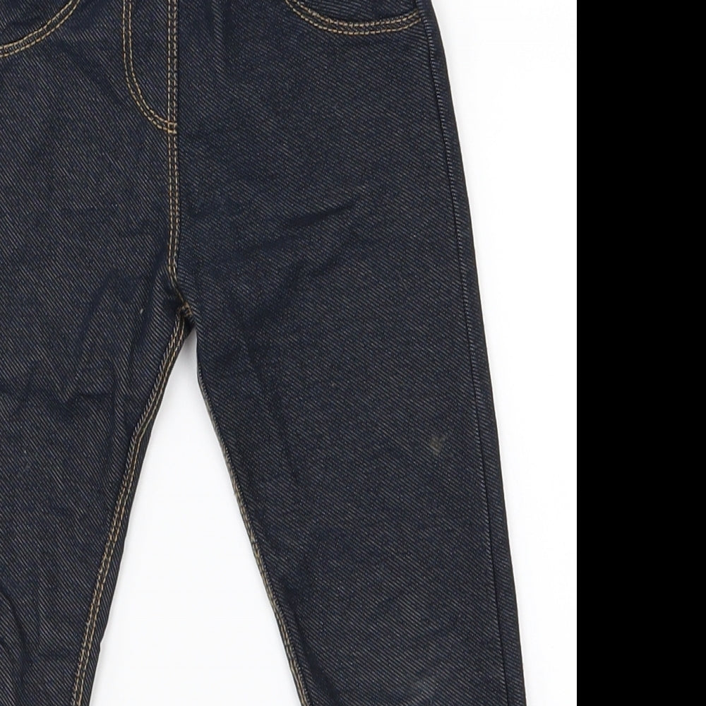 Nutmeg Girls Blue   Jegging Trousers Size 3-4 Years