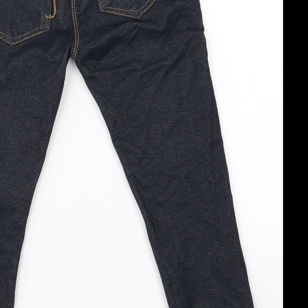 Nutmeg Girls Blue   Jegging Trousers Size 3-4 Years