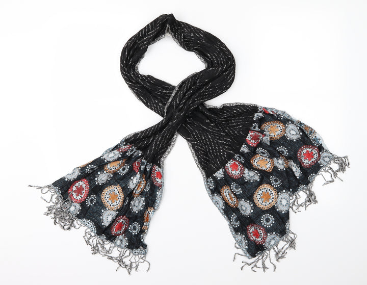 Preworn Womens Black Scarf