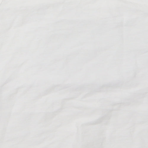 V Girls White   Basic T-Shirt Size 18-24 Months  - Heart