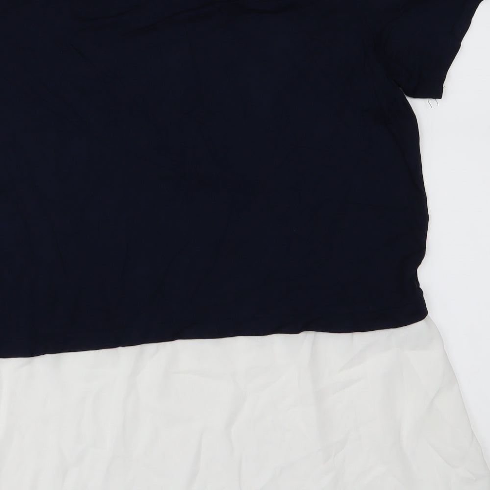 TU Womens Blue   Basic Blouse Size 16