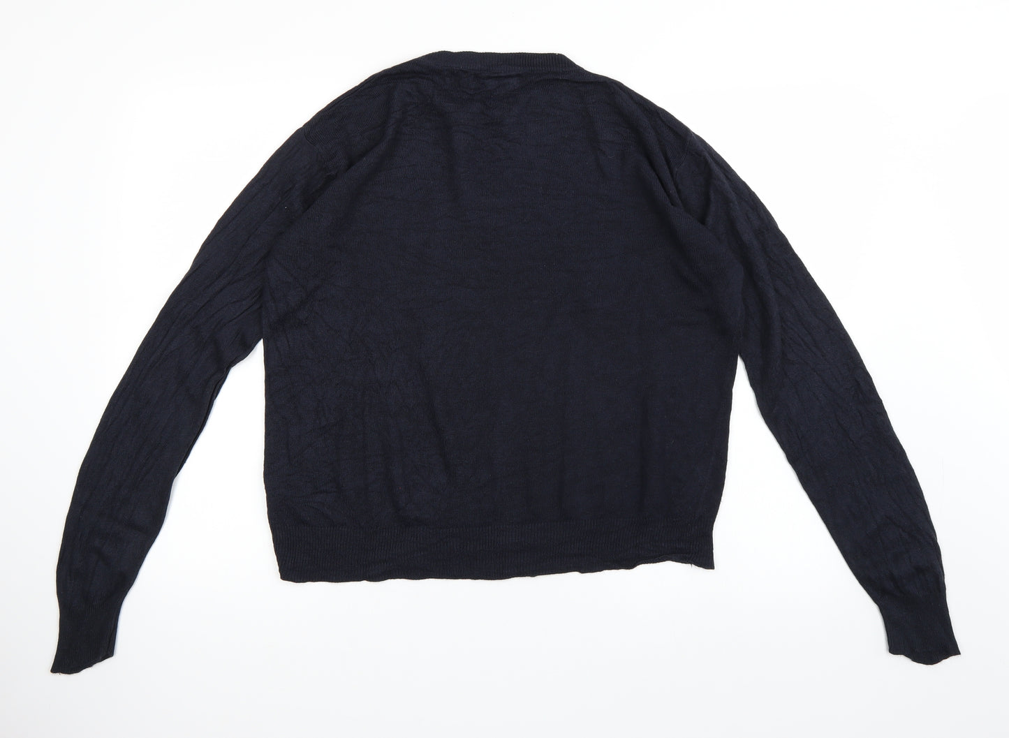 PIERE CANDIN Mens Blue   Pullover Jumper Size L