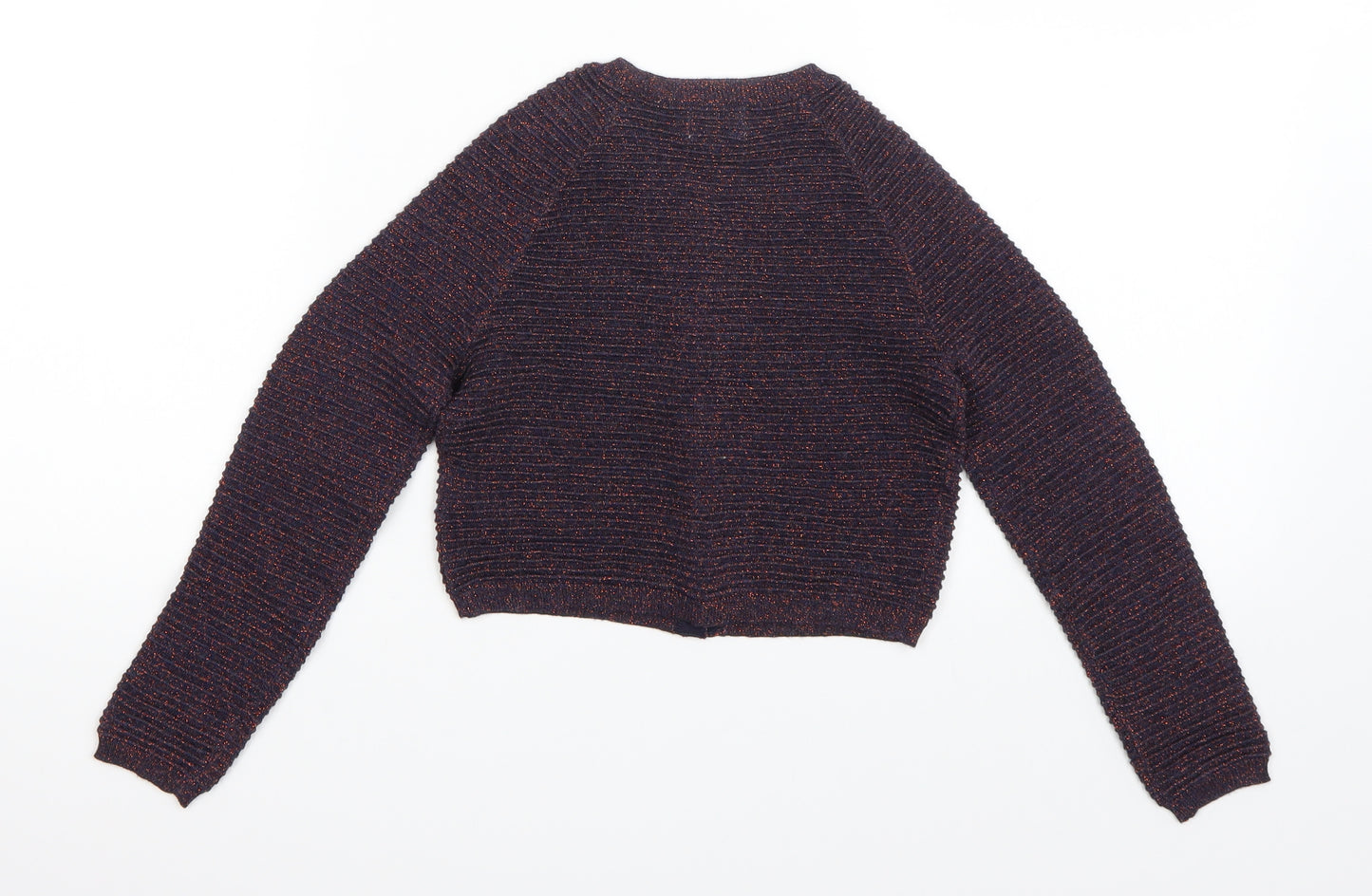 NEXT Girls Purple   Cardigan Jumper Size 6 Years
