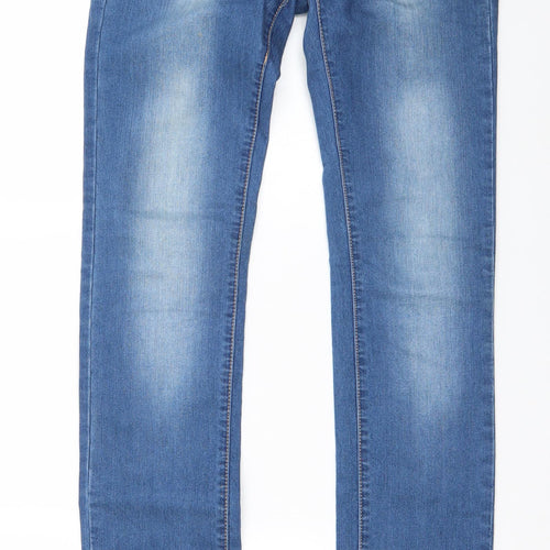 Mileno Womens Blue   Straight Jeans Size M L32 in