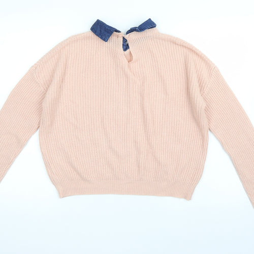 Primark Womens Pink   Pullover Jumper Size 12