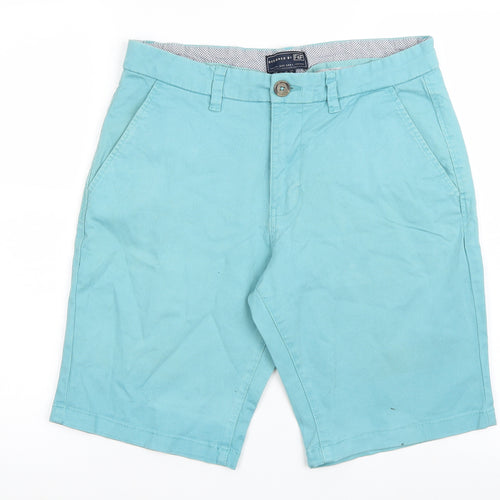 F&F Mens Blue   Bermuda Shorts Size 34