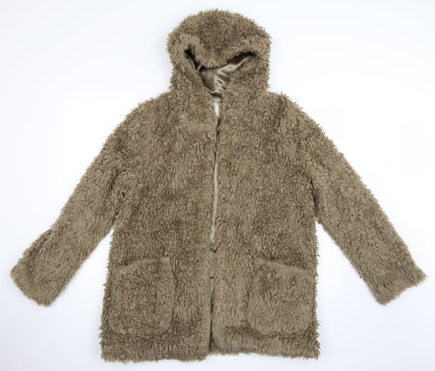 Newlook Womens Brown   Jacket Coat Size 14