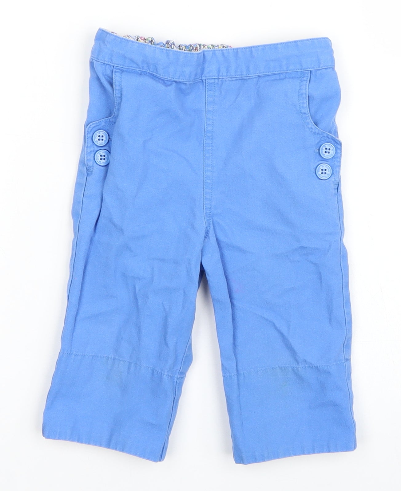 JoJo Maman Bébé Girls Blue    Trousers Size 2-3 Years