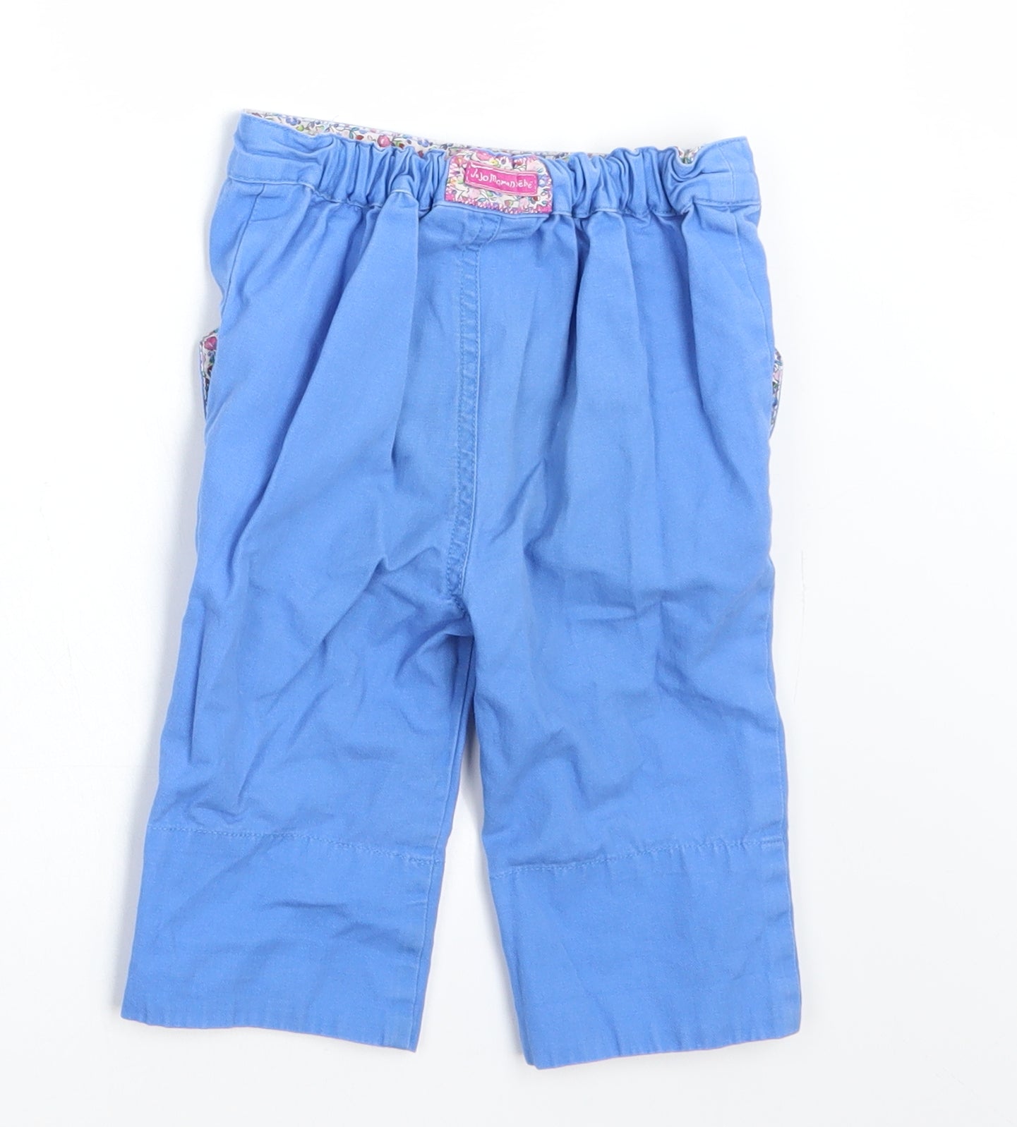 JoJo Maman Bébé Girls Blue    Trousers Size 2-3 Years