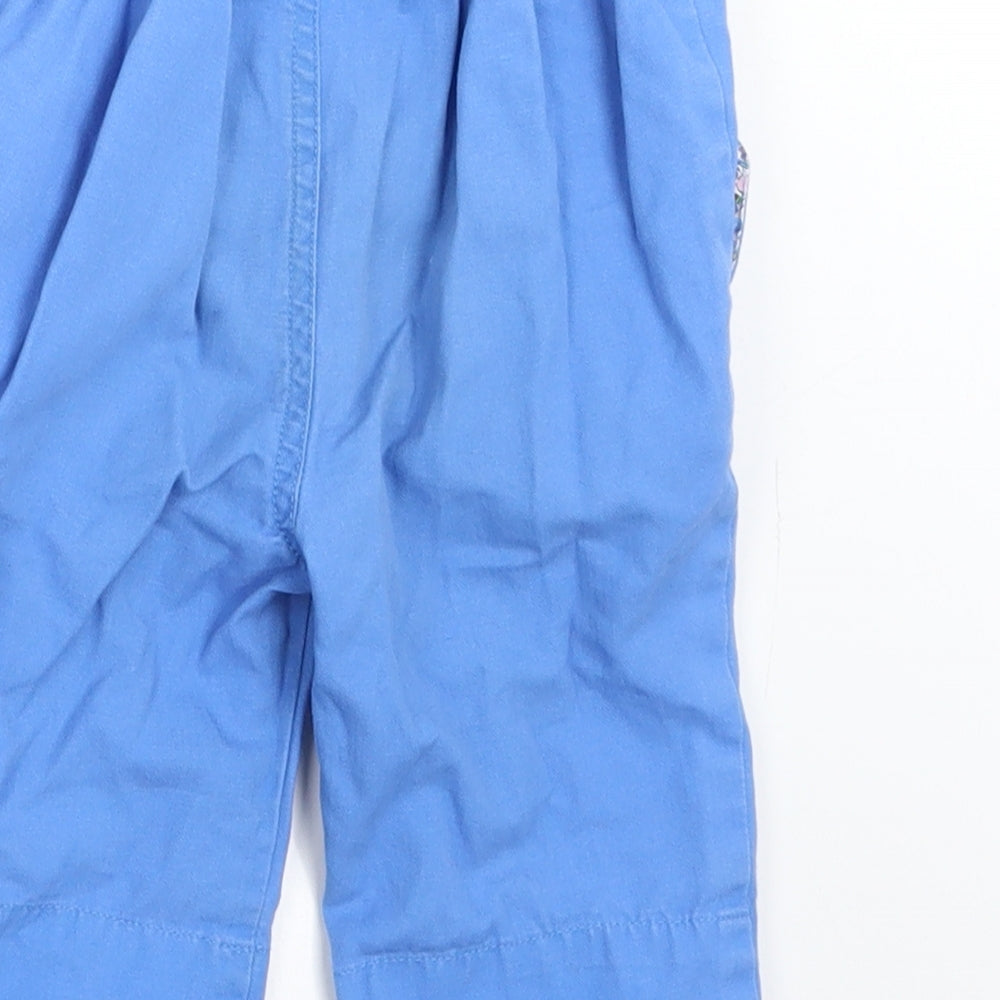 JoJo Maman Bébé Girls Blue    Trousers Size 2-3 Years