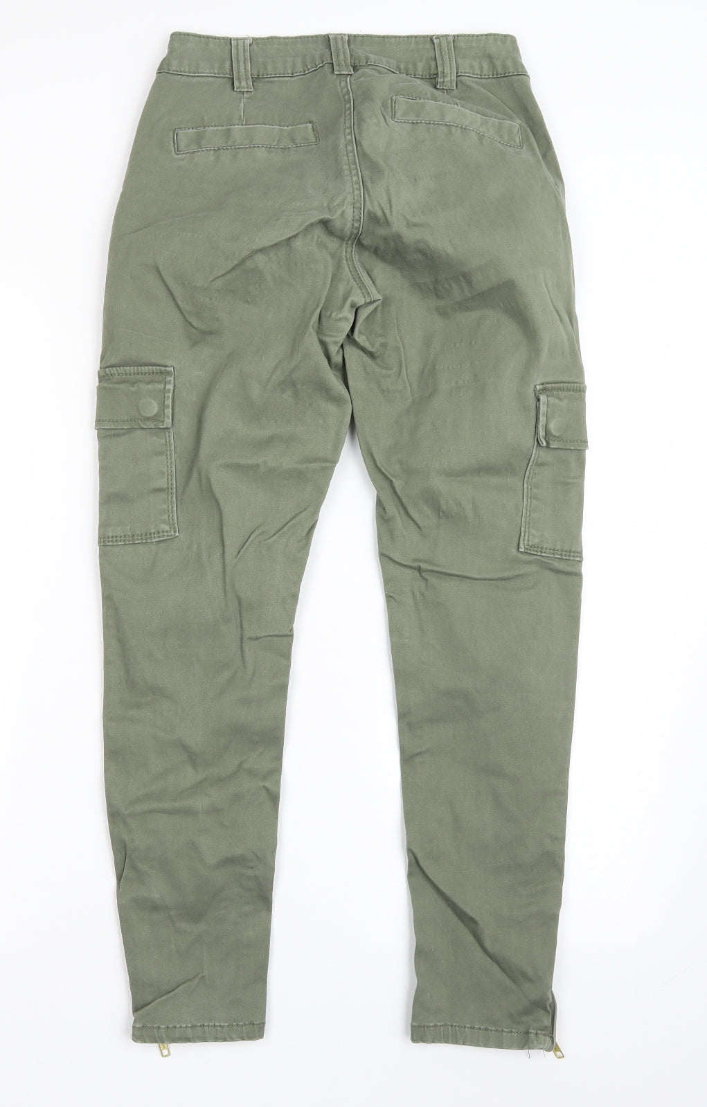 Colours of The World Womens Green   Cargo Trousers Size 8 L26 in