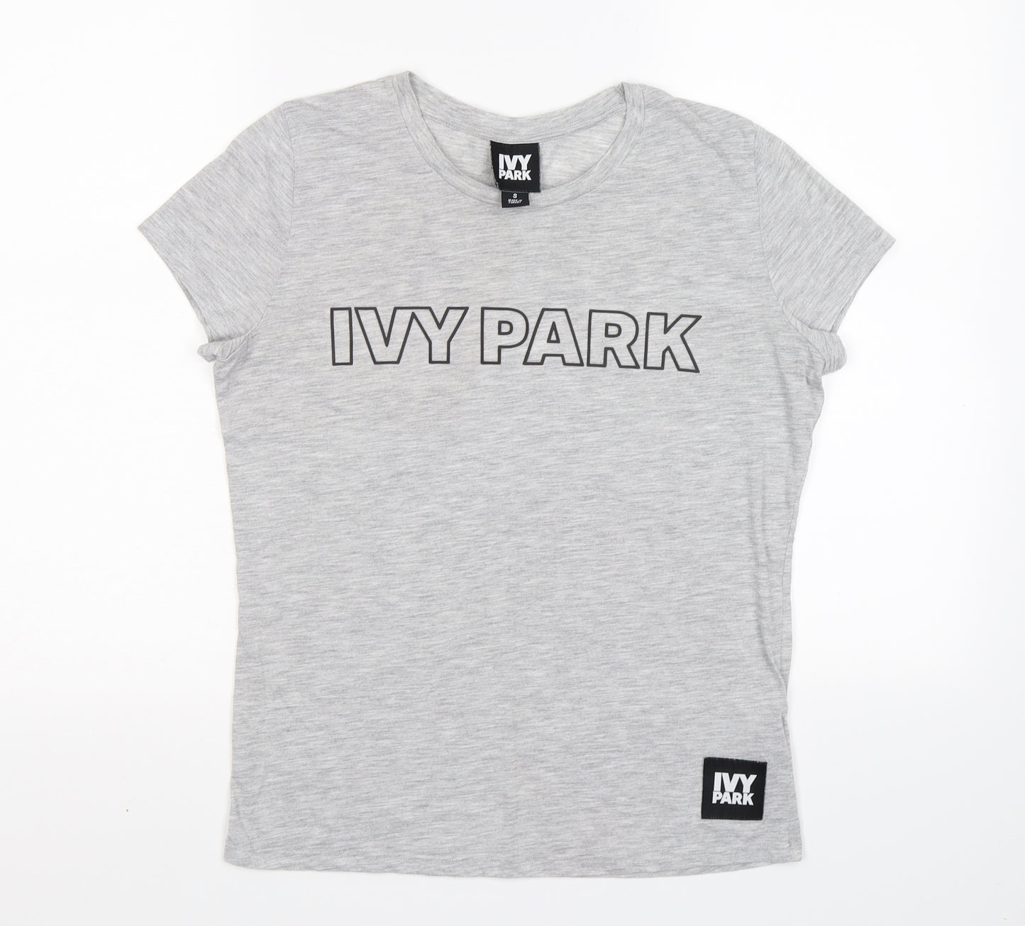 IVY PARK Womens Grey   Basic T-Shirt Size S