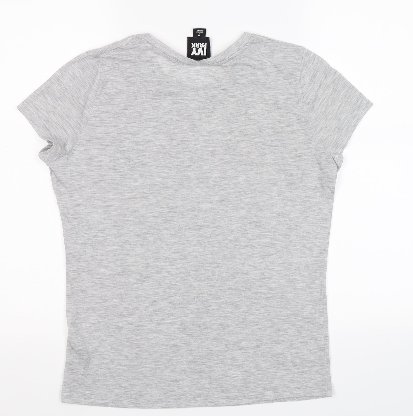 IVY PARK Womens Grey   Basic T-Shirt Size S