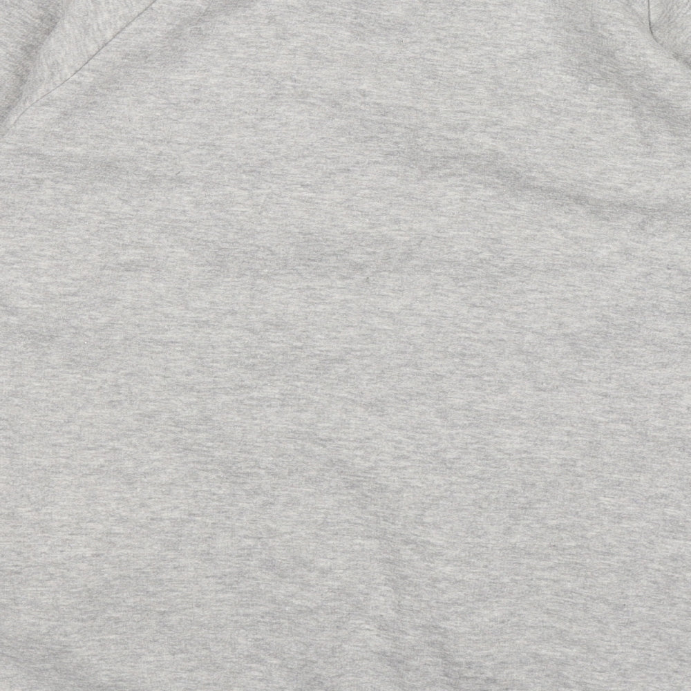 The North Face Mens Grey  Jersey Pullover Sweatshirt Size M  - zip pockets