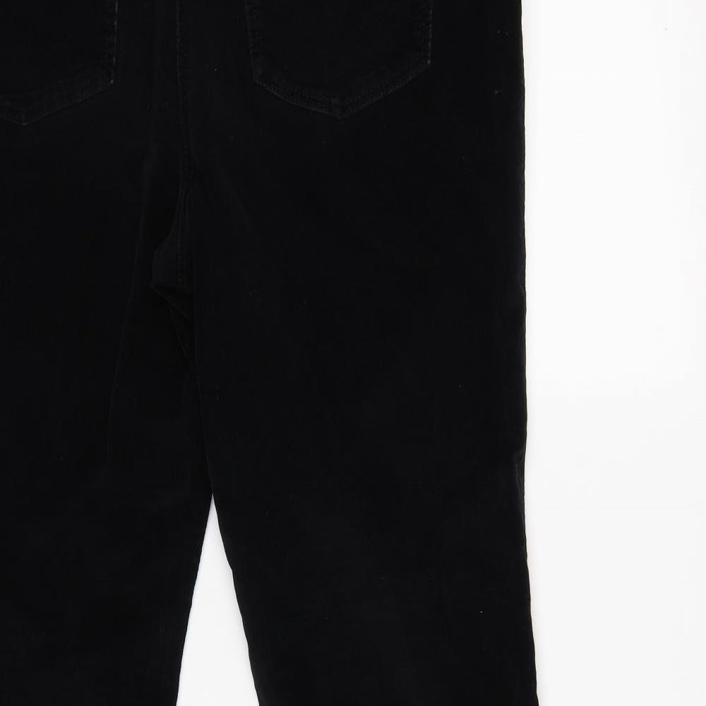 NEXT Womens Black  Corduroy Bootcut Jeans Size 18 L32 in - CORDS