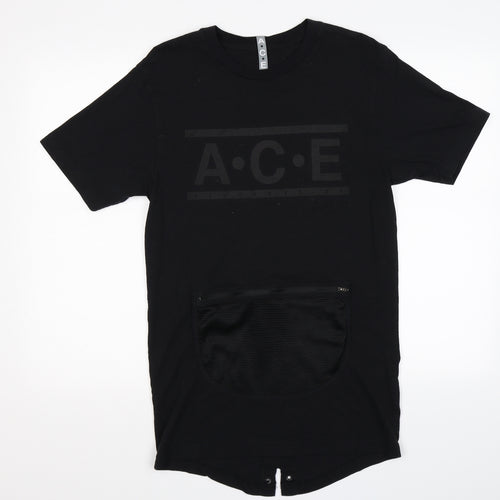 A.C.E Mens Black    T-Shirt Size M  - All Can Exist