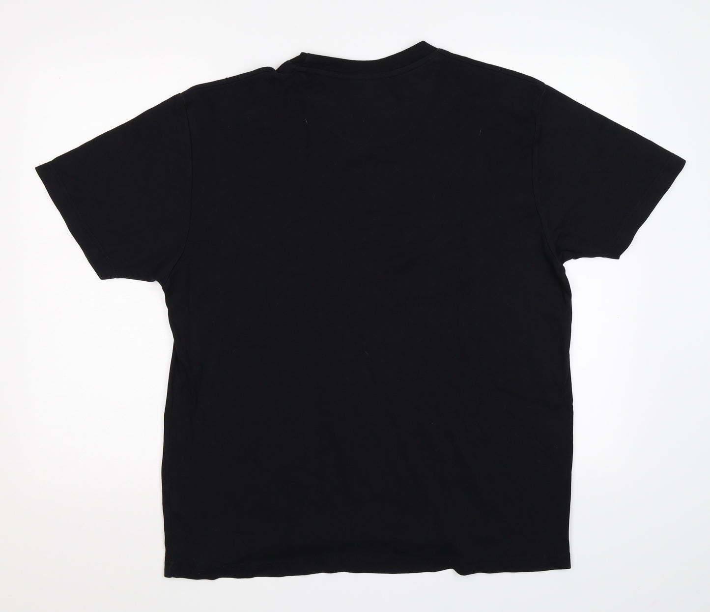 Easy Mens Black    T-Shirt Size M