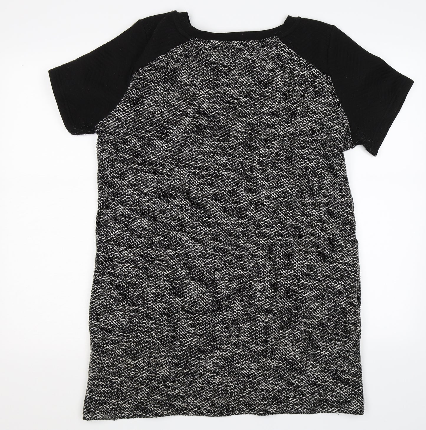 Miss Selfridge Womens Grey  Knit Pullover Jumper Size 14  - smock