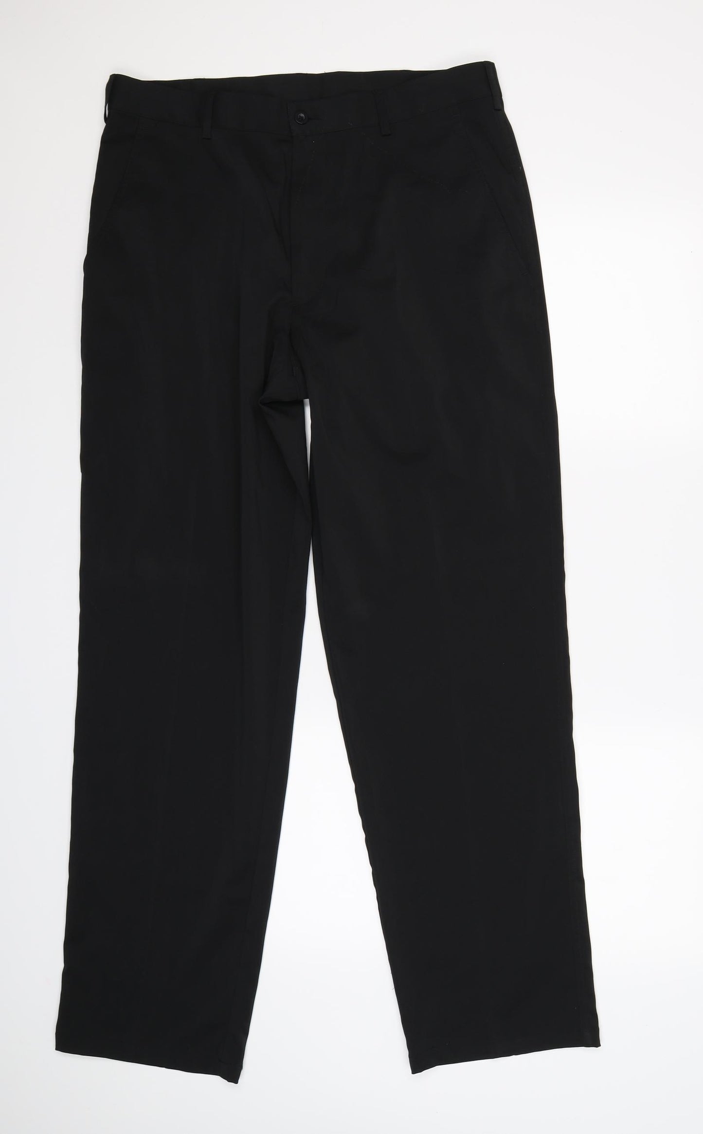 Slazenger Mens Black   Trousers  Size 34 L33 in - GOLF