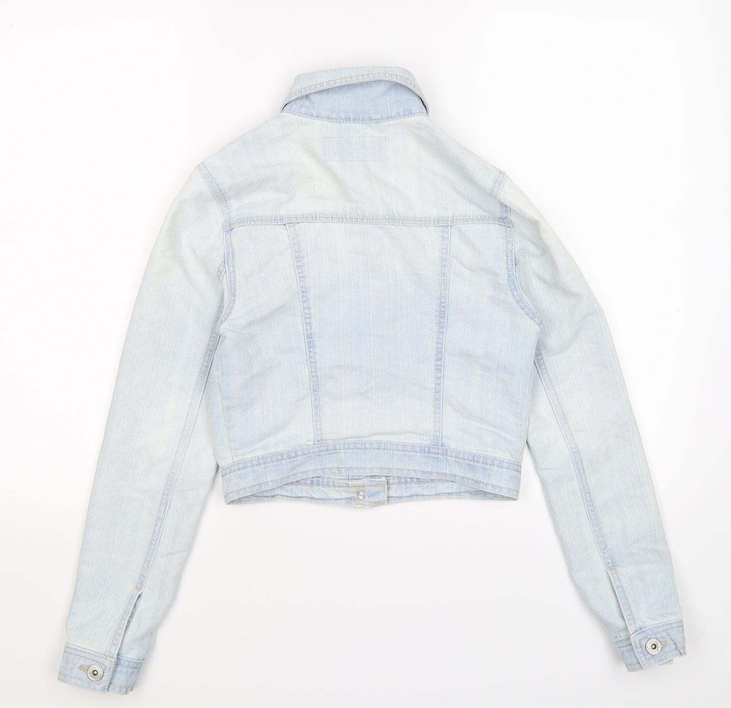 New Look Womens Blue  Denim Jacket  Size 8