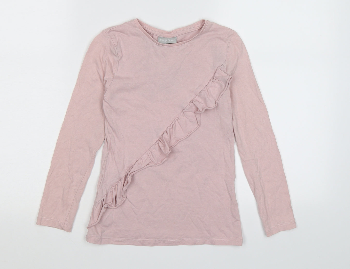 NEXT Girls Pink   Basic Casual Size 8 Years  - frill