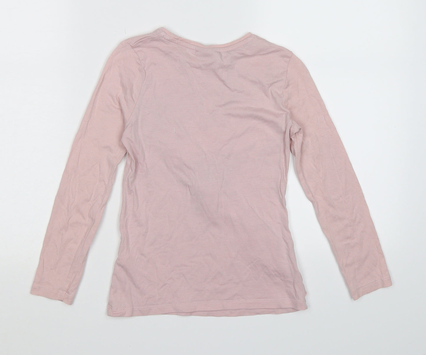 NEXT Girls Pink   Basic Casual Size 8 Years  - frill