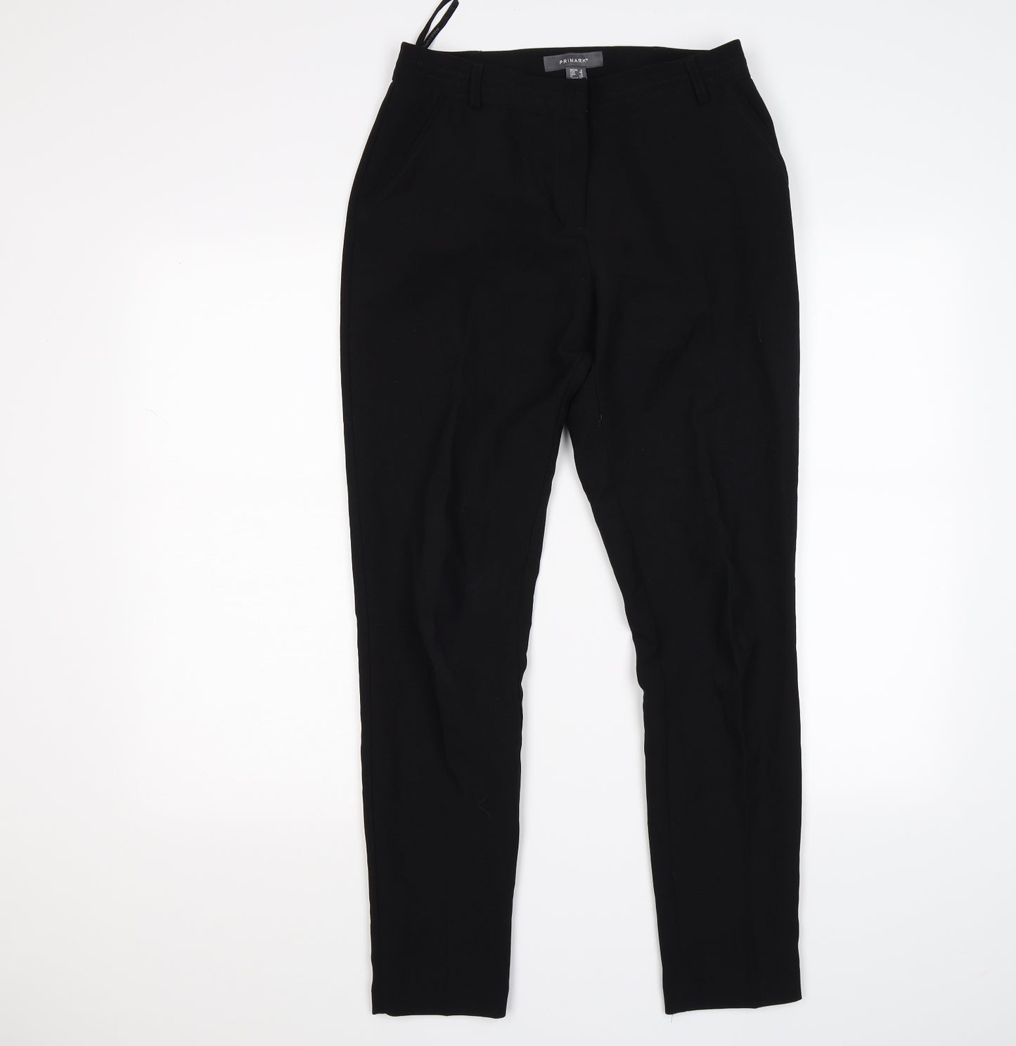 Primark Womens Black   Dress Pants Trousers Size 8 L27 in