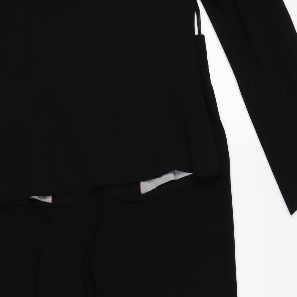 Per Una Womens Black   Trouser Suit Suit Size 12 L31 in