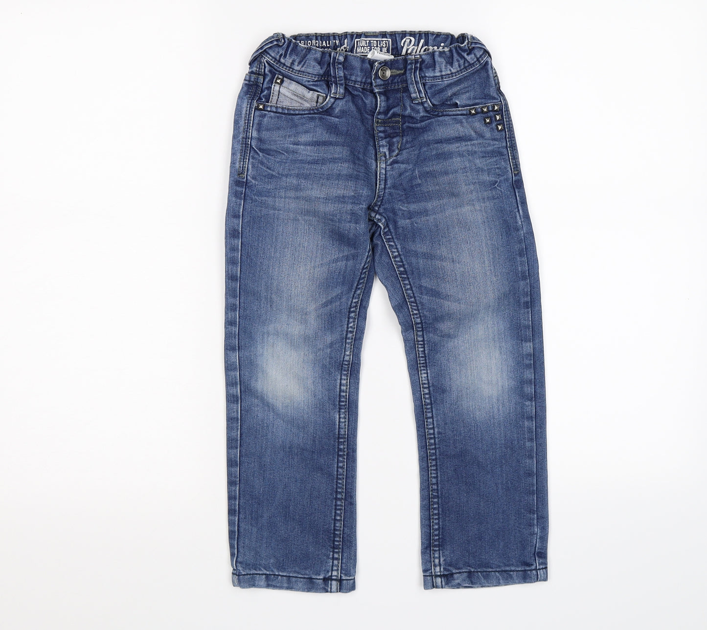Palomino Boys Blue  Denim Straight Jeans Size 5 Years